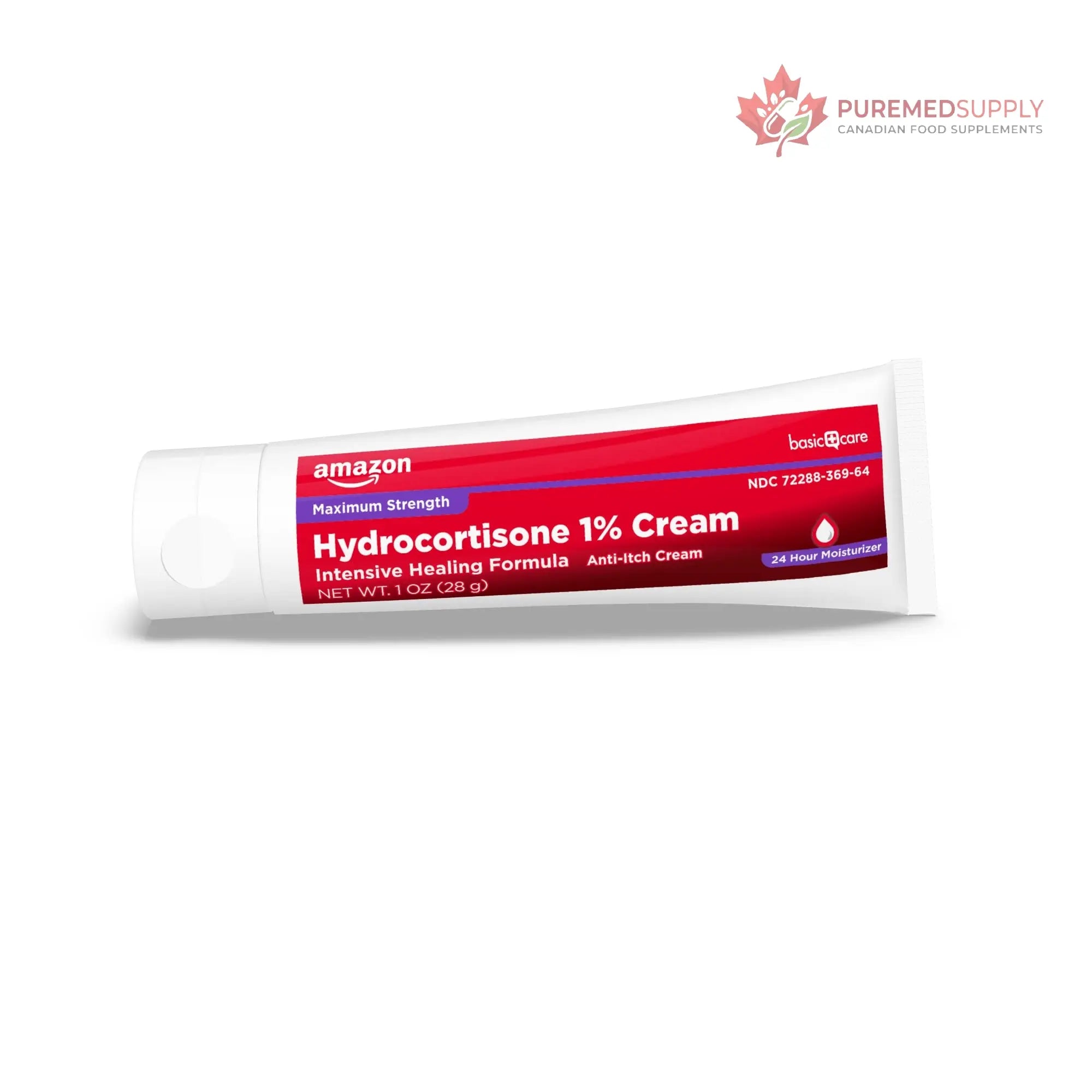 Amazon Basic Care Maximum Strength Anti-Itch Cream, Hydrocortisone 1 Percent Intensive Healing Formula, 1 ounce (Pack of 1) Amazon Basic Care buy supplements canada