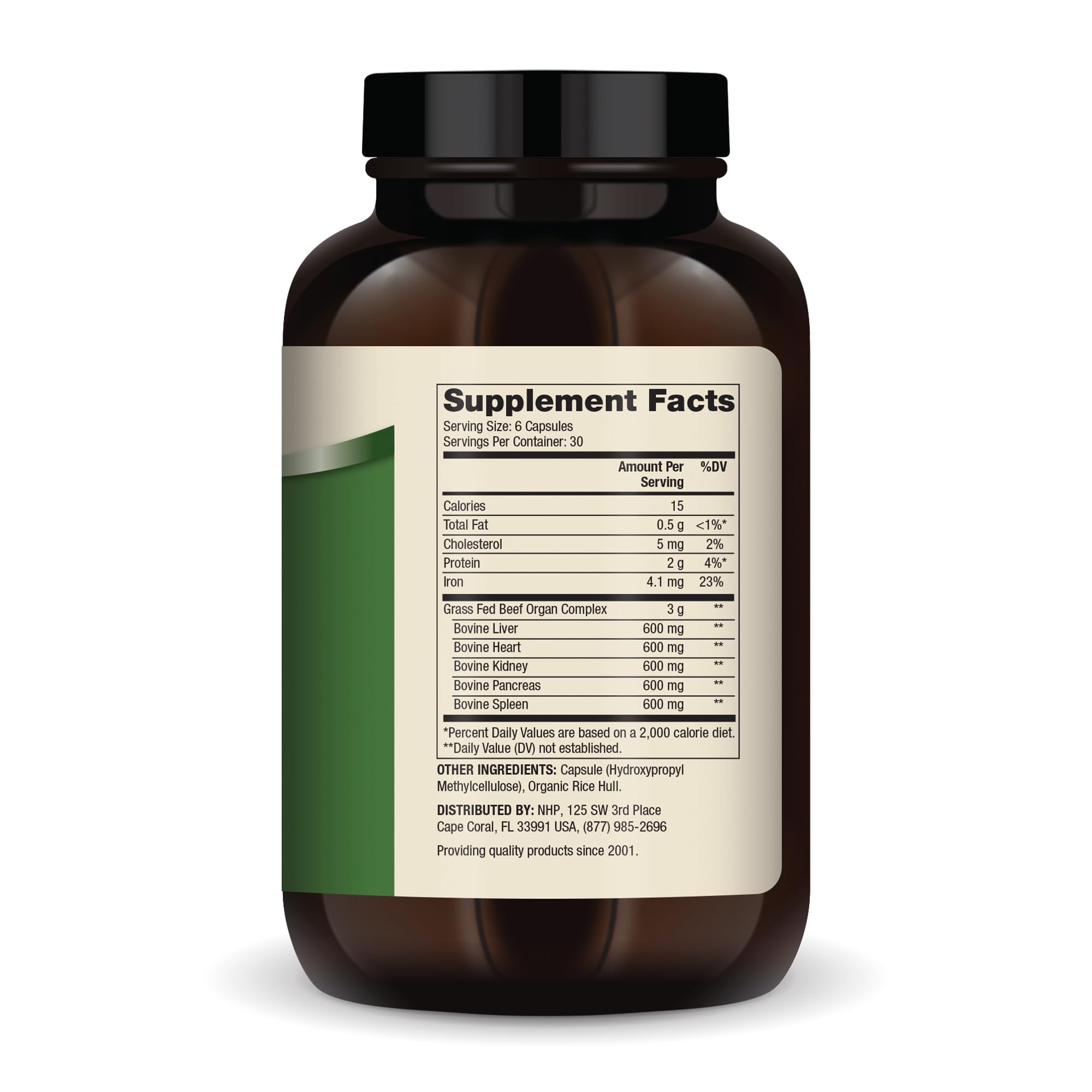 Dr. Mercola Grass Fed Beef Organ Complex - Supports Whole Body Wellness - Freeze-Dried Organ Blend - Non-GMO - Gluten-Free - 180 Capsules Dr. Mercola buy supplements canada