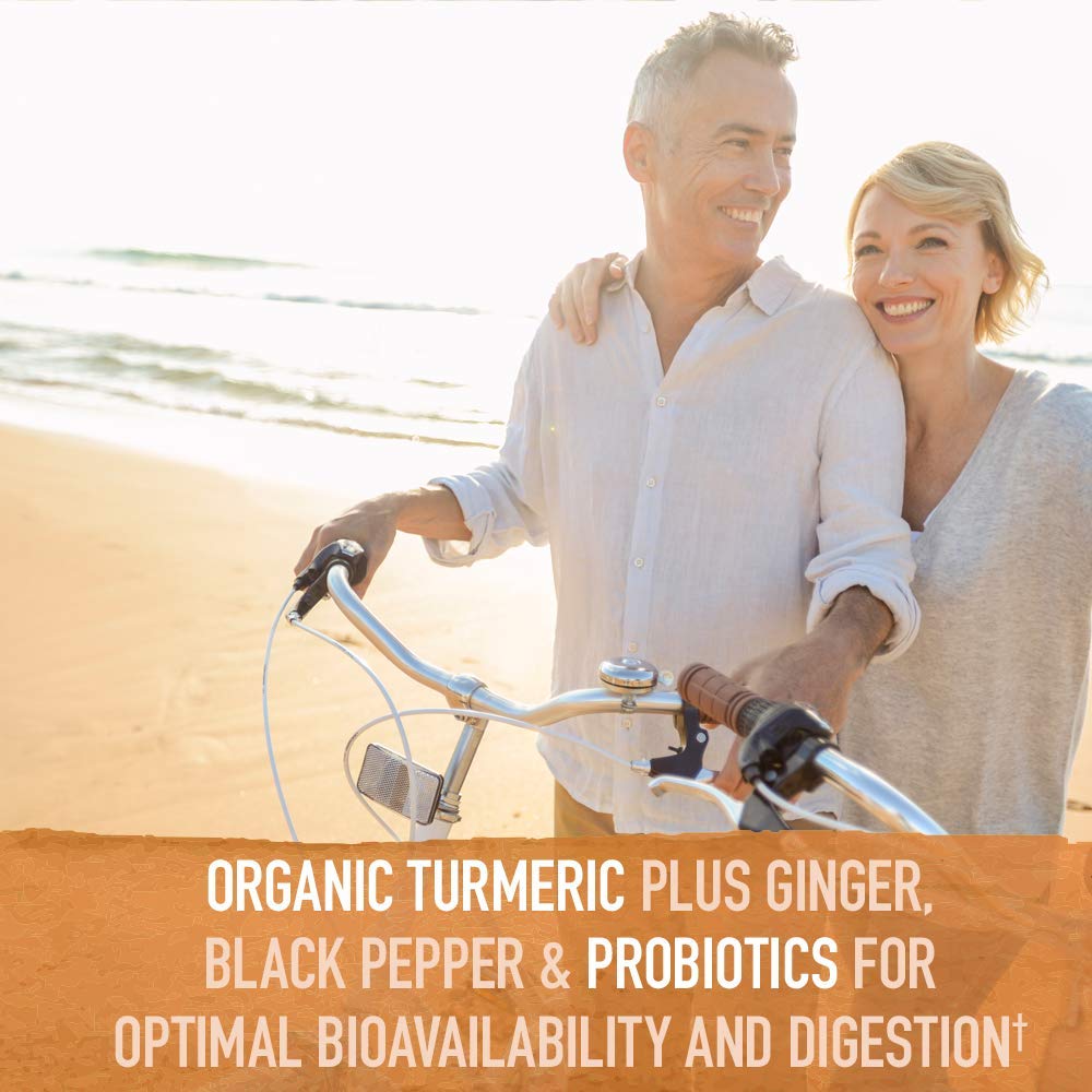 Garden of Life Organics Extra Strength Turmeric Inflammatory Response 120 Tablets-100Mg Curcumin (95% Curcuminoids) Black Pepper, Probiotics, Organic Non-GMO Vegan Gluten Free Herbal Supplement Garden of Life buy supplements canada
