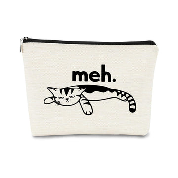 BARPERY Cat Gifts for Cat Lovers Cats Small Makeup Bag,Sanitary Napkin Storage Bag, Menstrual Cup BARPERY buy supplements canada