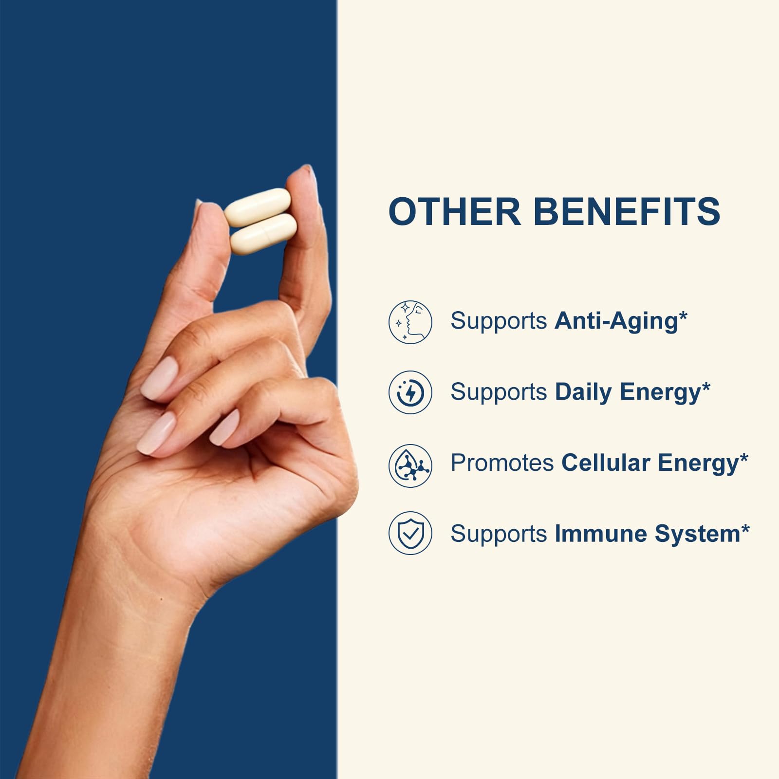 NUISM NMNH NAD+ Supplement, Liposomal 600mg NMN NAD+ and Resveratrol Complex for Cellular Energy, Healthy Aging & Metabolic Support, 90 Capsules NUISM buy supplements canada