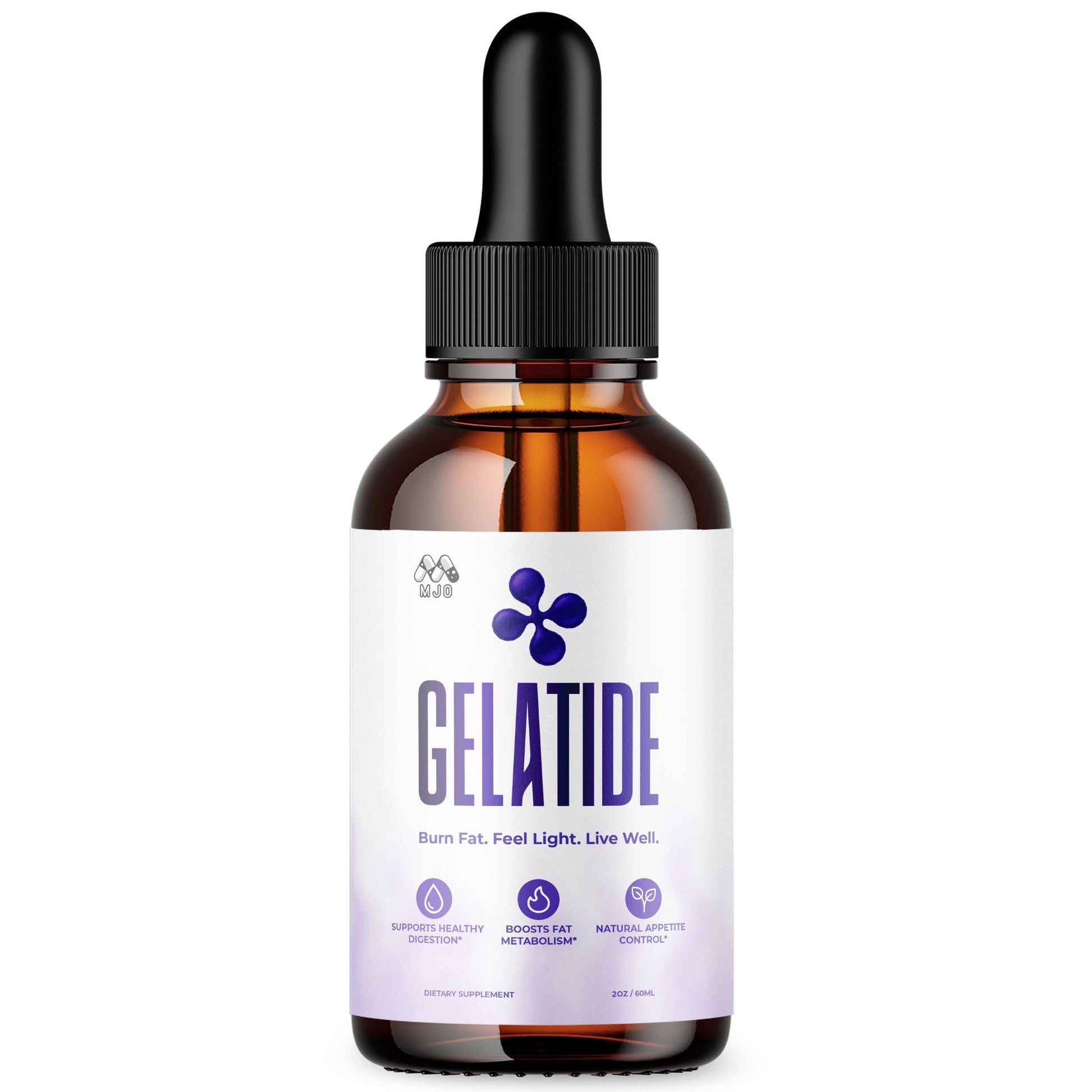 Gelatide Drops, Official Gelatide Health Support Formula with All Natural Ingredients, Advanced Active Lifestyle Support Supplement Maximum Strength Vitamin Formula for Women and Men (30 Servings) MJO buy supplements canada