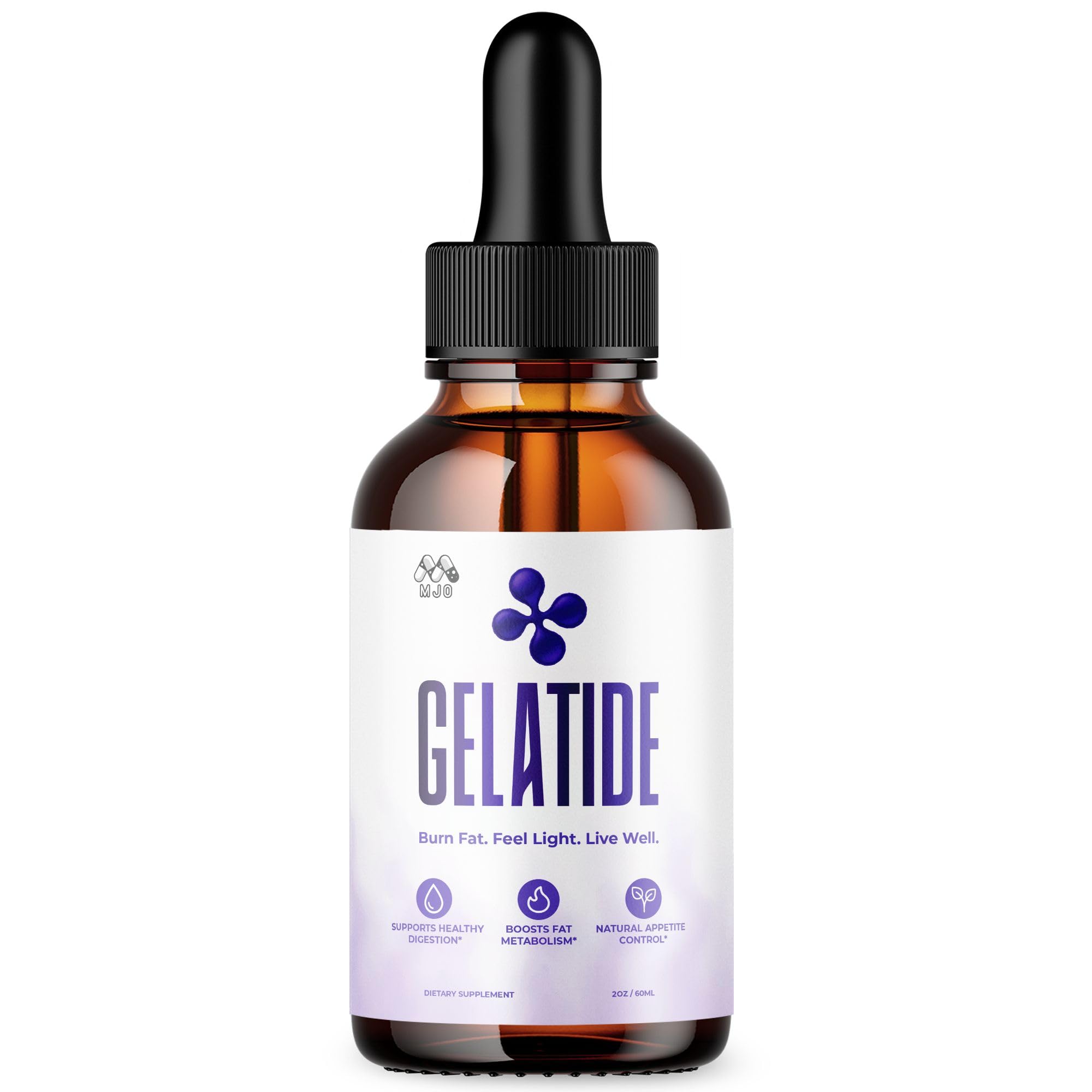 Gelatide Drops, Official Gelatide Health Support Formula with All Natural Ingredients, Advanced Active Lifestyle Support Supplement Maximum Strength Vitamin Formula for Women and Men (30 Servings) MJO buy supplements canada