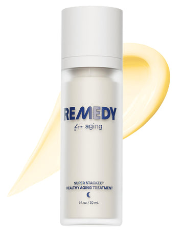 Remedy for Healthy Aging - Retinal, Resveratrol, Glycolic Acid, Argireline, Ferulic Acid, Matrixyl 3000 - Anti-Aging Treatment for Wrinkles, Uneven Texture & Tone - By Dermatologist Dr. Shah Remedy Science buy supplements canada
