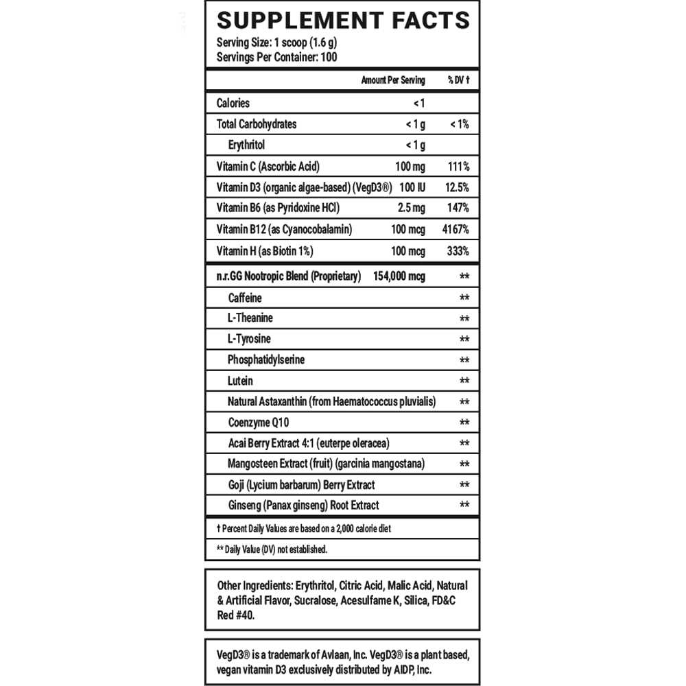 Gamer Supps GG Energy - Good by SMii7Y (100 Servings) - Keto Friendly Gaming Energy and Nootropic Blend, Sugar Free + Organic Caffeine + Vitamins + Immune Support, Powder Drink Gamer Supps buy supplements canada
