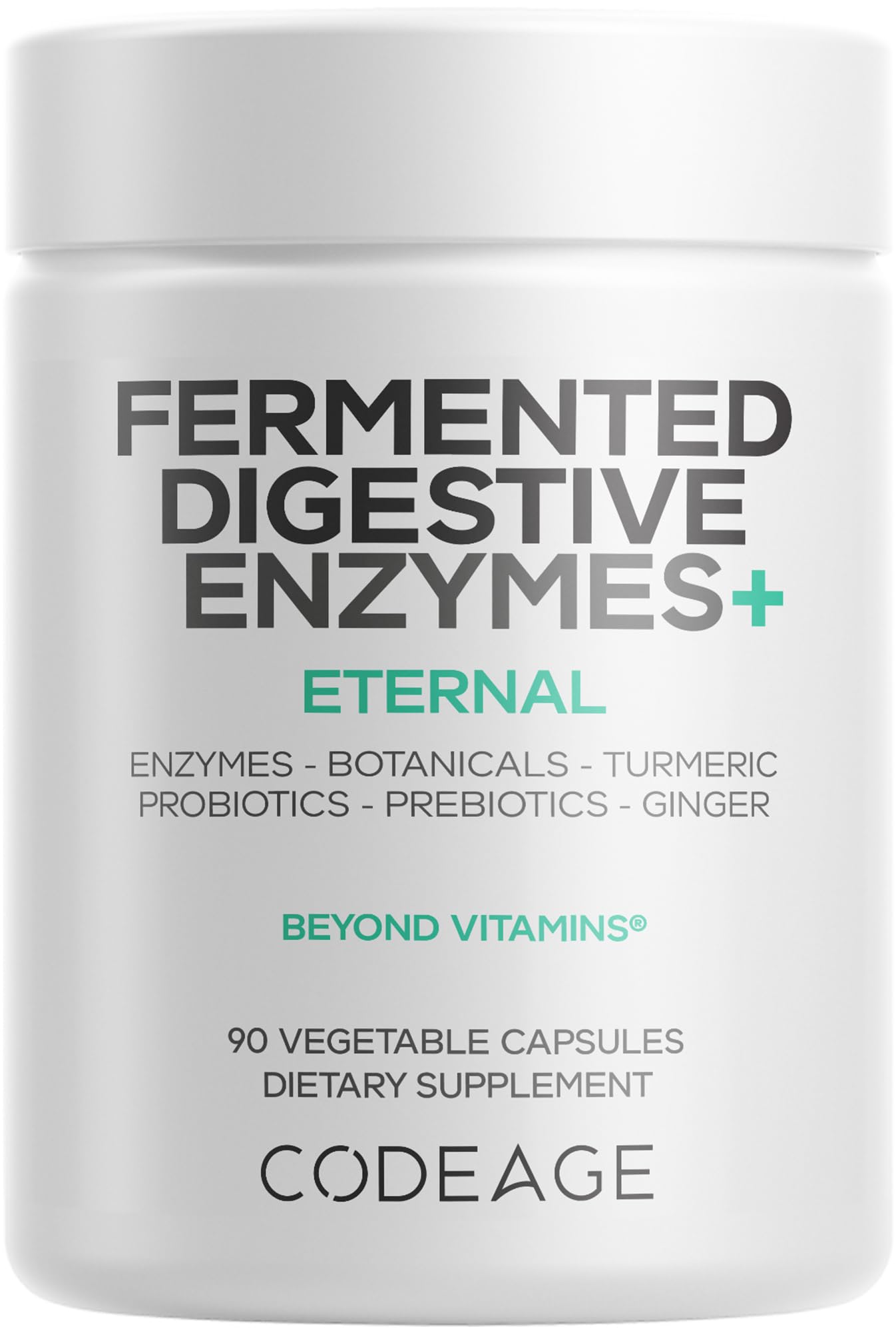 Codeage Fermented Digestive Enzymes Supplement 3-Month Supply - 14 Digestive Enzymes, Probiotics, Prebiotics, Fermented Botanicals Codeage buy supplements canada