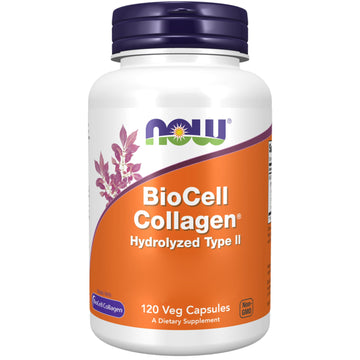 Now Foods, BioCell Collagen, Hydrolysed Collagen Type II, 120 Capsules, Gluten NOW buy supplements canada