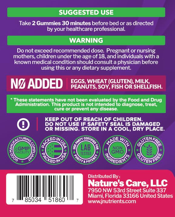 Melatonin 20mg Gummies (120 Count) - Maximum Strength Sleep Support for Adults with 10mg of Melatonin Per Gummy - Gluten-Free, Non-GMO, Vegetarian Just Nutrients buy supplements canada