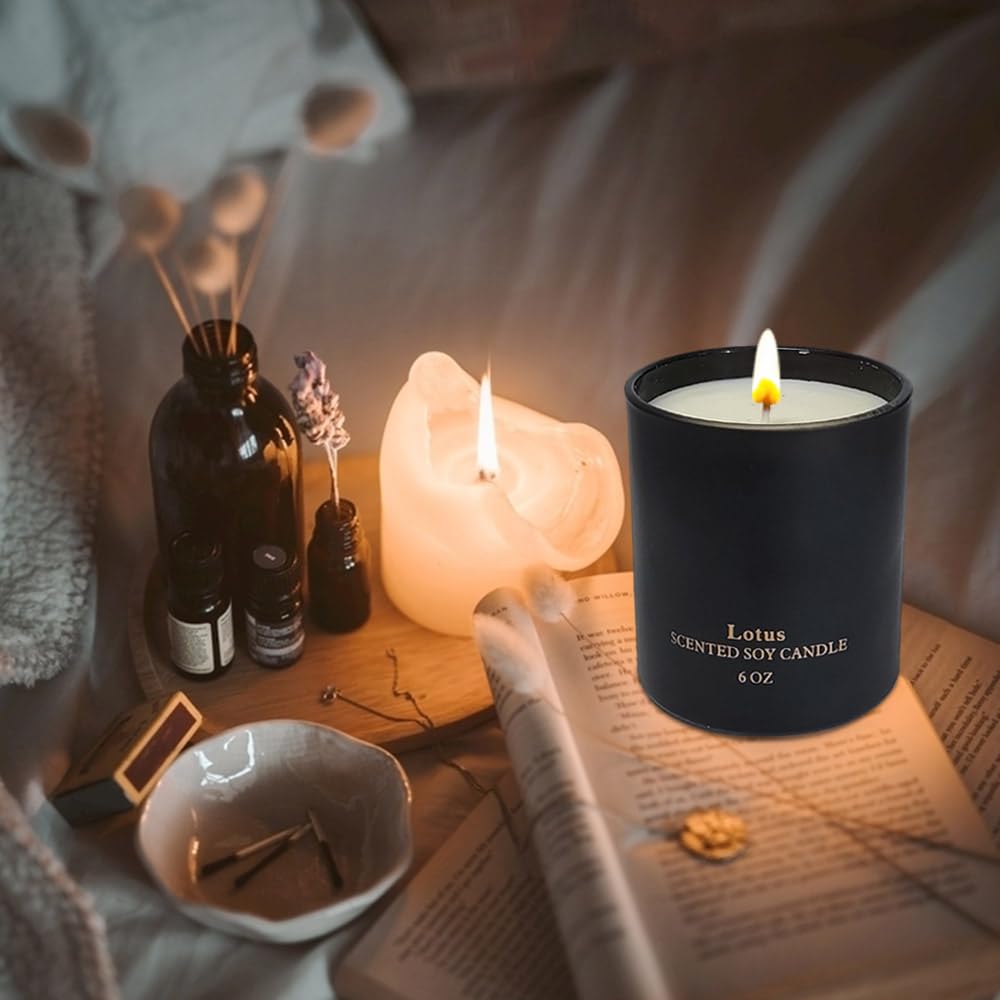 Scented Candles for Women,Premium Lotus Aromatherapy Candles, Home Scented Candle Kelly's Custom Candles buy supplements canada