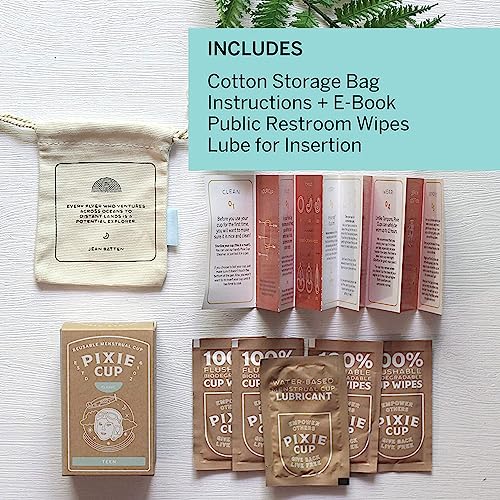 Pixie Cup Soft Menstrual Cup - Ranked 1 for Most Comfortable Reusable Period Cup - Buy One We Give One Pixie Cup buy supplements canada