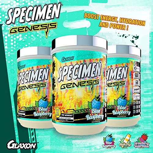 Specimen Full Spectrum High Stimulant Pre-Workout Powder | Supercharged Energy Glaxon buy supplements canada