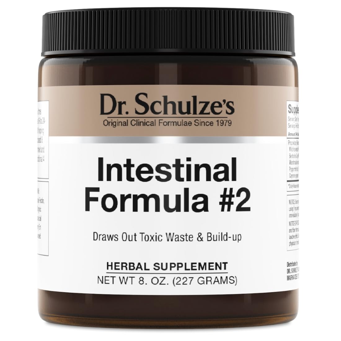 Dr. Schulze's | Intestinal Formula #2 | Herbal Colon Cleanse Formula | 8 Oz. Jar Dr. Schulze's buy supplements canada