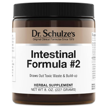 Dr. Schulze's | Intestinal Formula #2 | Herbal Colon Cleanse Formula | 8 Oz. Jar Dr. Schulze's buy supplements canada