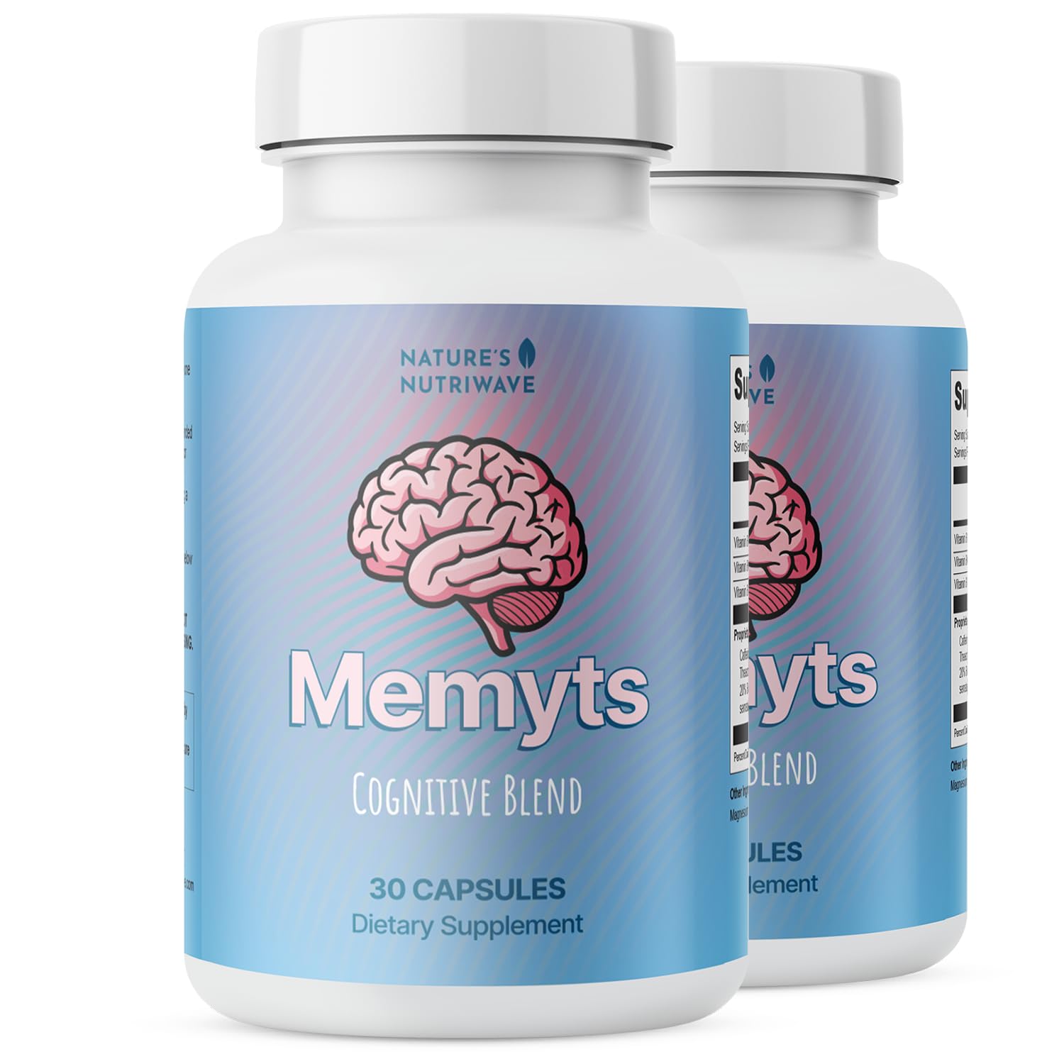 Nature’s NutriWave Memyts – Natural Daily Supplement with B Vitamins and Herbal Extracts | Non-GMO | Made in USA | 100% Natural, 30 Capsules, 2-Month Supply Nature’s NutriWave buy supplements canada