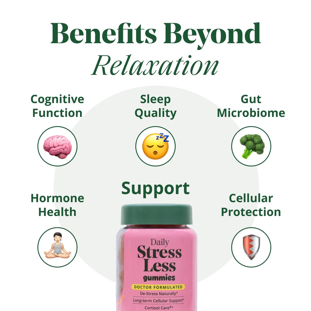 Semaine Stress Less Gummy with Cortisol Care™ 60 Count – Daily Support for Stress, Mood & Sleep Semaine buy supplements canada