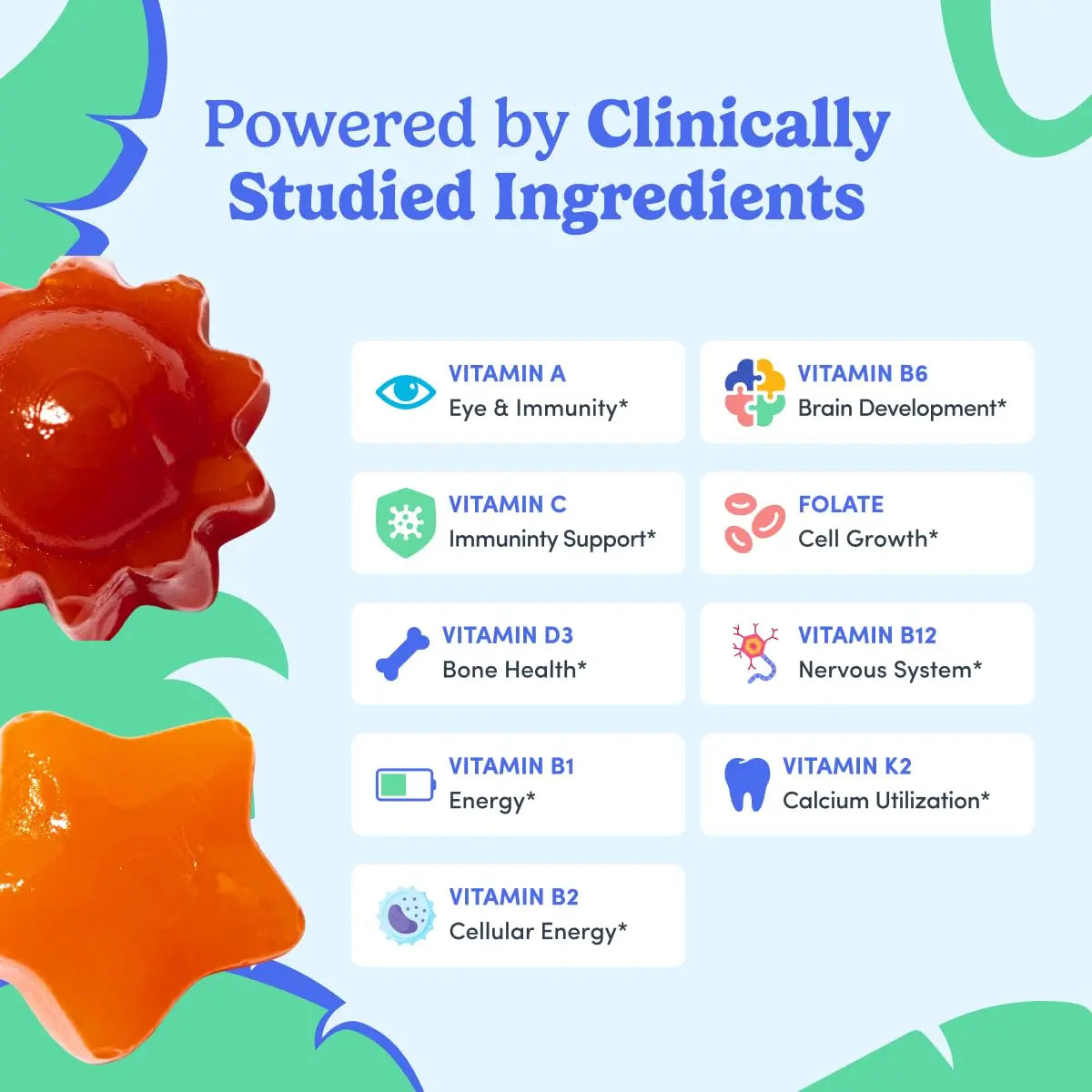 First Day Kids Multivitamin Gummies Age 4+, Strawberry & Orange - Kids Vitamins Multivitamin Gummy A C D3 K2 B1 B2 B6 B12 Folate, Immunity & Brain Function FIRST DAY buy supplements canada