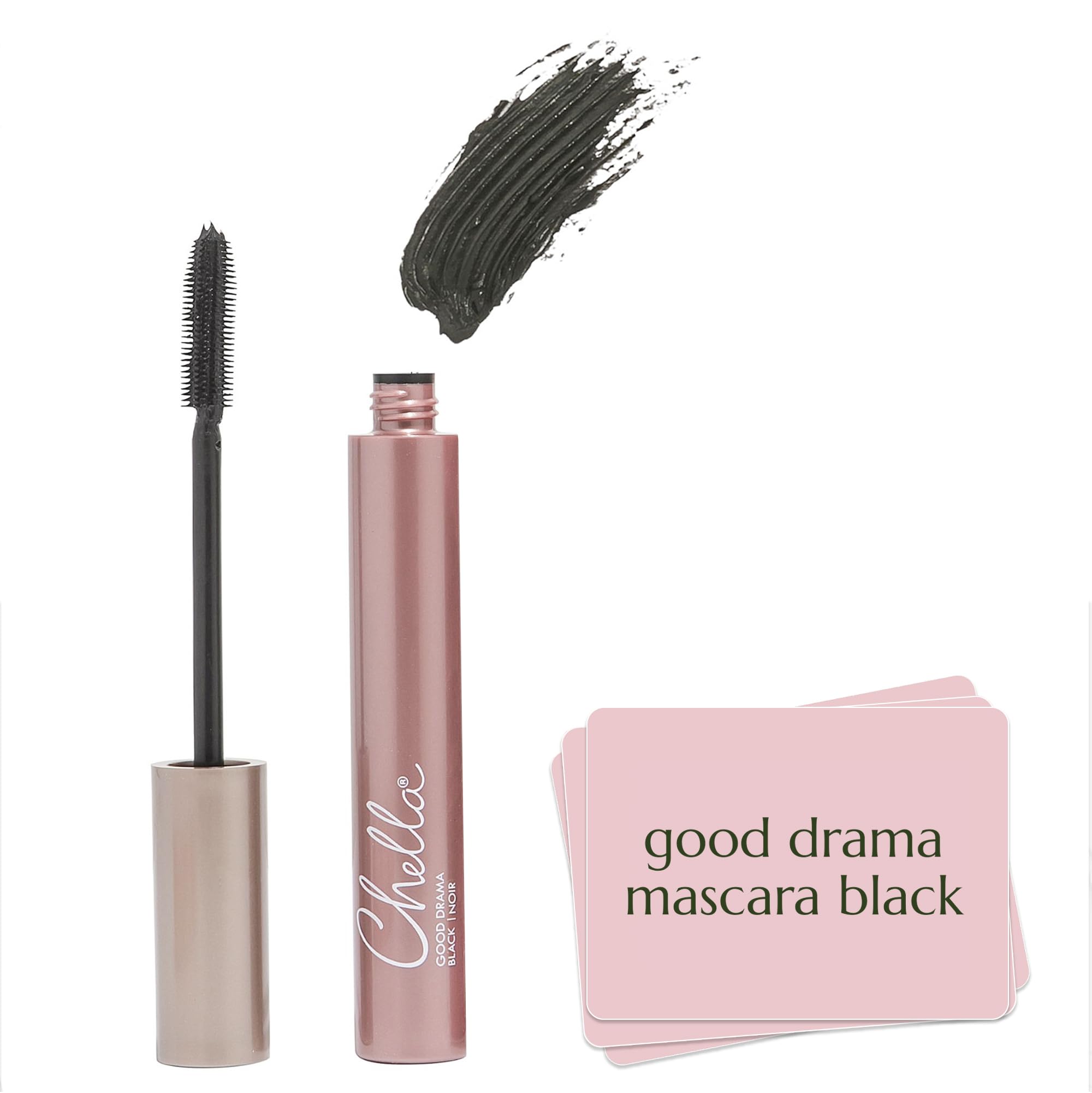Chella Good Drama Vegan Mascara, 0.33 Fl. Oz (Black) Chella buy supplements canada