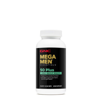 GNC Mega Men 50 Plus One Daily Multivitamin | Supports Prostate Function GNC buy supplements canada
