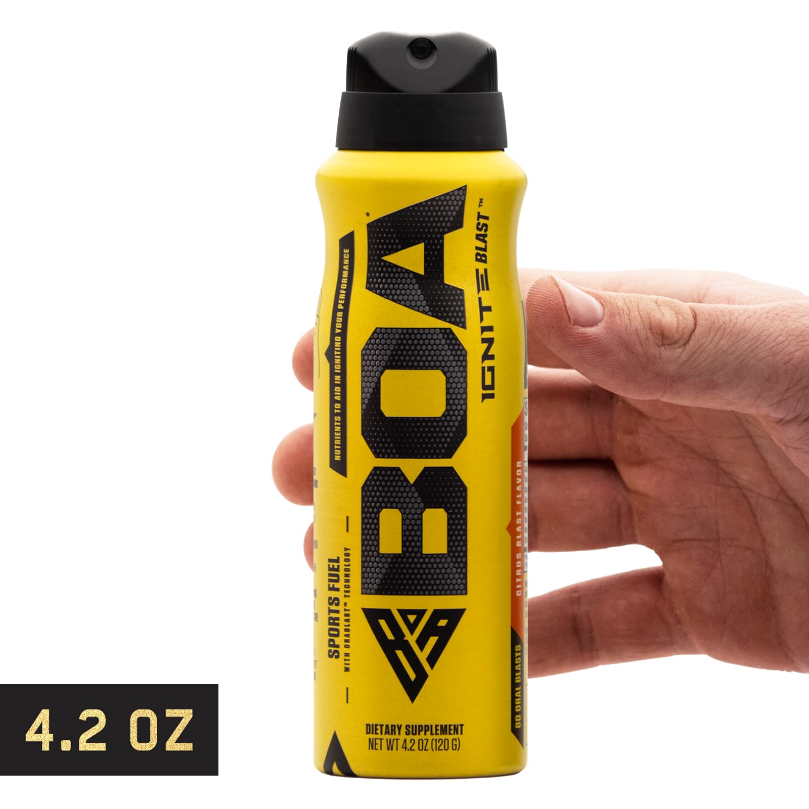 BOA Ignite Blast – Oral Aerosol Rapid Energy Solution – Pre Workout with Caffeine, B Vitamins BOA Nutrition Inc buy supplements canada