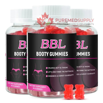 Aromlife BBL Gummies for Women, Pack of 3, Bear Shape Booty Gummies with Herbal Ingredients, BBL Vitamin Gummy with Fenugreek, Asian Ginseng, Motherwort, Saw Palmetto, Anise Seed & Vitamin C Aromlife buy supplements canada