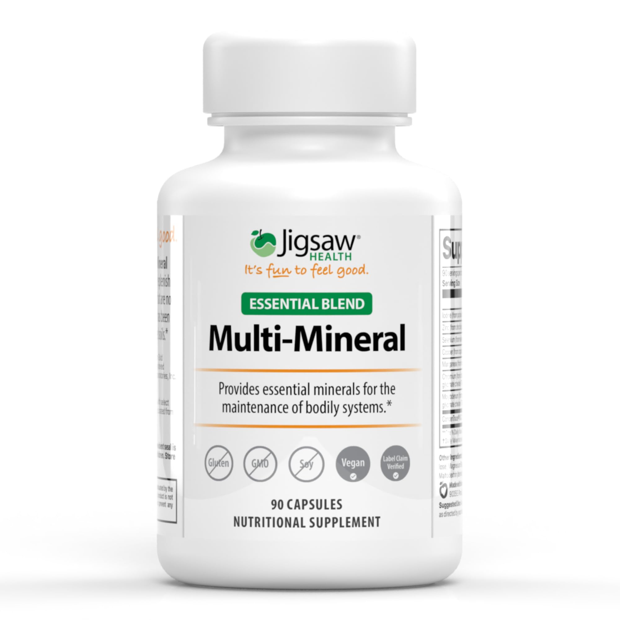 Jigsaw Health Multi-Mineral Essential Blend | 90 Capsules | 90 Servings Jigsaw Health buy supplements canada