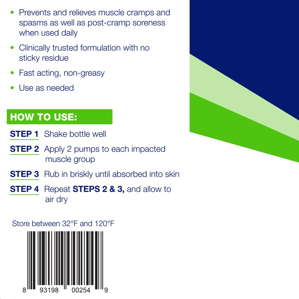 Theraworx Relief for Muscle Cramps Foam Fast-Acting Muscle Spasm, Leg Soreness with Magnesium Sulfate - 17.1 oz - 1 Count Theraworx buy supplements canada