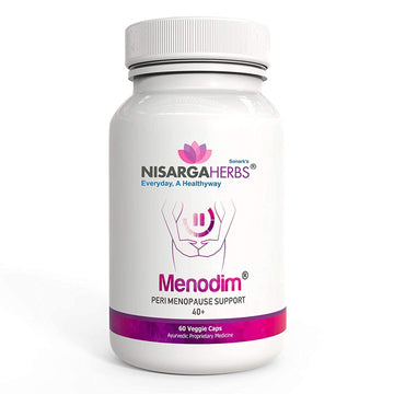 pub Nisarga Herbs Menodim, for Pre-Menopause Relief, Fatigue & Functional Imbalance Support PUB buy supplements canada