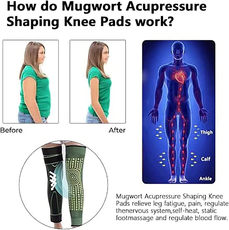 KNEECA Tourmaline Acupressure Selfheating Knee Sleeve, Tourmaline Acupressure Self XTRYTRUI buy supplements canada