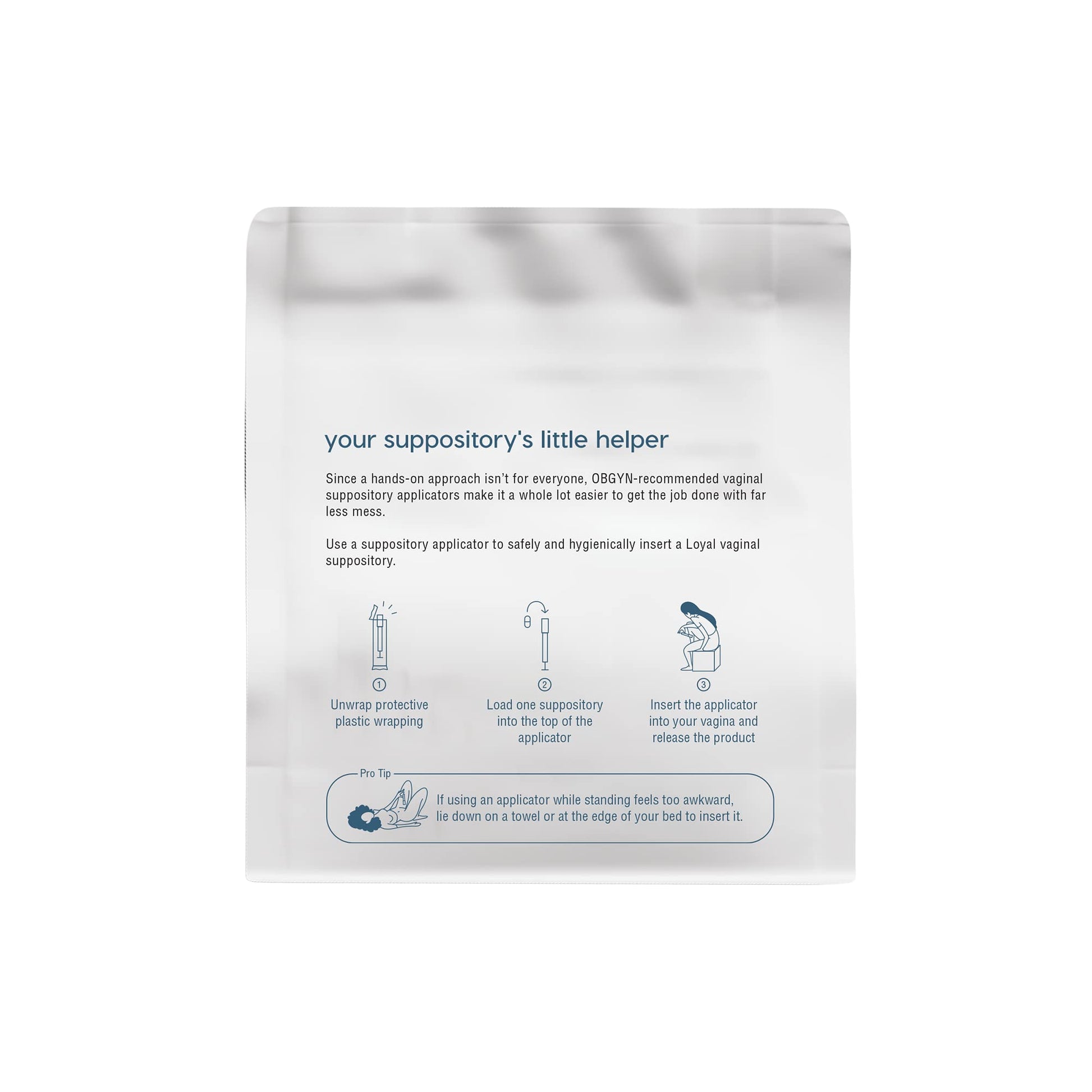Loyal The Helper Suppository Applicators | Efficient | Compact | Comfortable | Fits Most Brands, Pills, Tablets and Boric Acid Suppositories (30-Pack) Loyal buy supplements canada