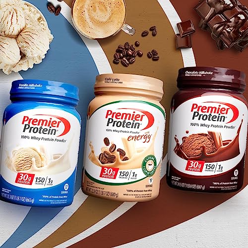 Premier Protein Powder, Vanilla Milkshake, 30g Protein, 1g Sugar, 100% Whey Protein Premier Protein buy supplements canada