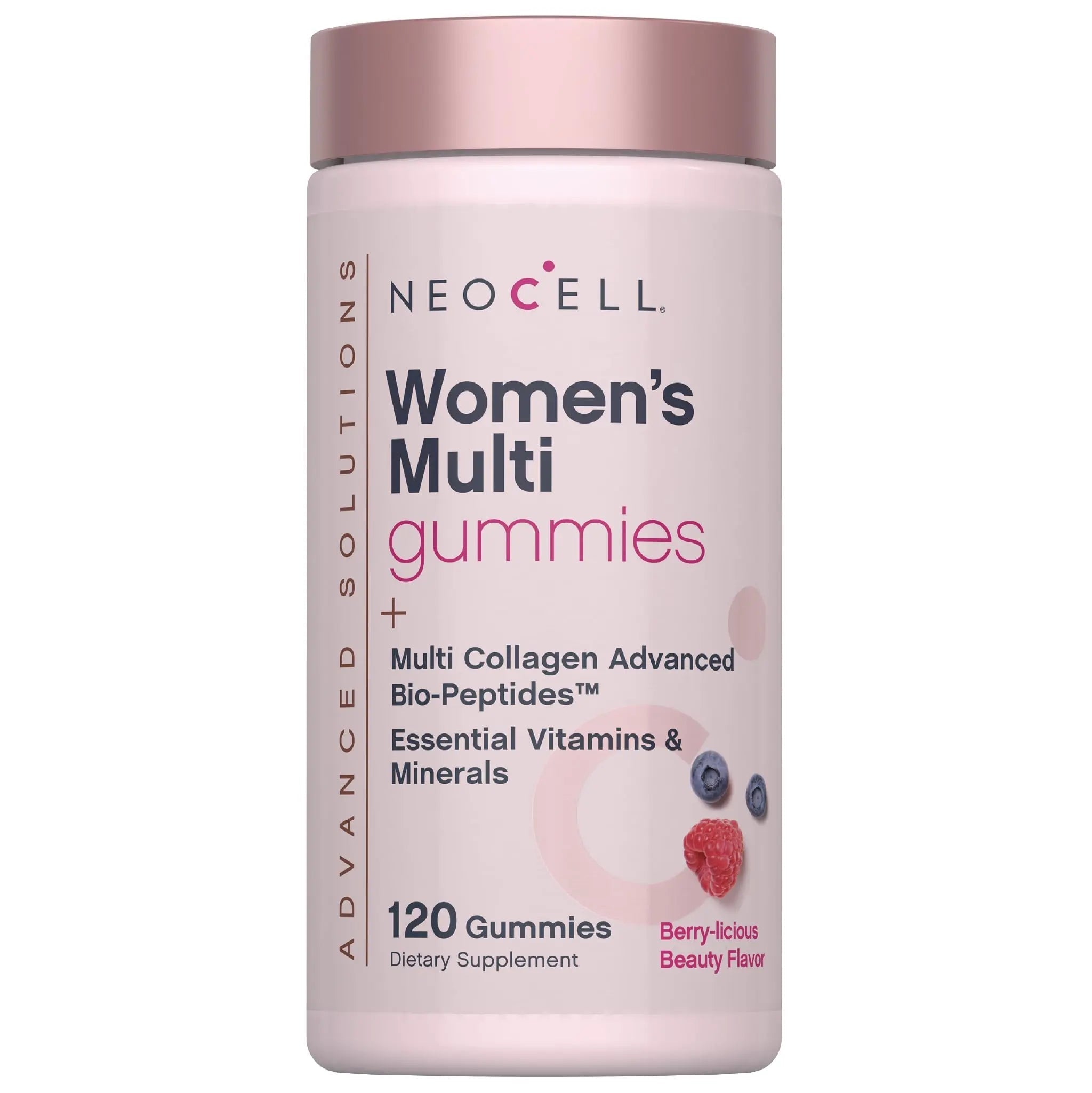 NeoCell Women's Multi Gummy with Collagen | 120 Gummies | Essential Vitamins & Minerals | Berry Flavor Supplement NeoCell buy supplements canada