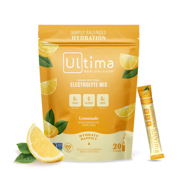 Ultima Replenisher Daily Electrolyte Drink Mix – Lemonade, 20 Stickpacks – Hydration Ultima Replenisher buy supplements canada