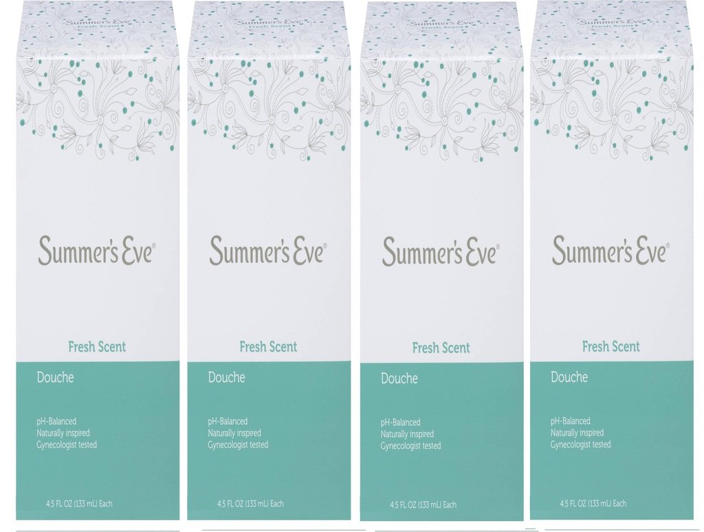 (Pack of 4 Bottles) Summer's Eve Fresh Scent Douche Vinegar & Water, Feminine Wash, 4.5oz Bottles Summer's Eve buy supplements canada