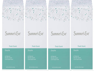 (Pack of 4 Bottles) Summer's Eve Fresh Scent Douche Vinegar & Water, Feminine Wash, 4.5oz Bottles Summer's Eve buy supplements canada
