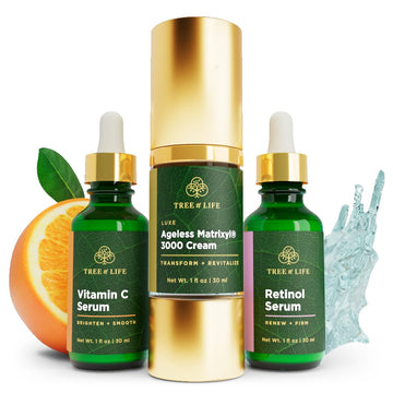 Tree of Life Rejuvenation Pack with Vitamin C Serum + Retinol Serum Tree of Life Beauty buy supplements canada
