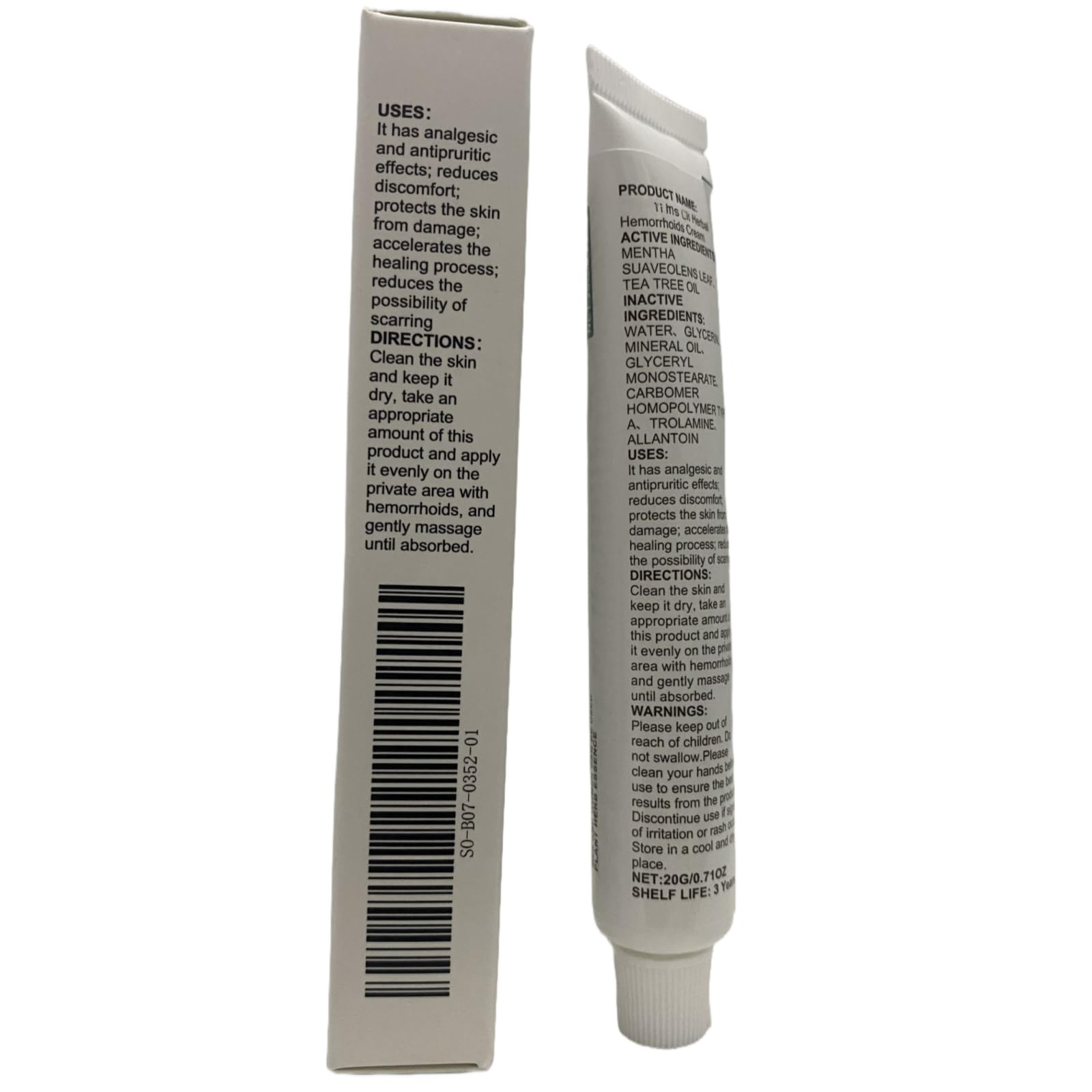 NiTa HyHy Herbal Hemorrhoids Ointment– Hemorrhoid Treatment and Hemorrhoid Cream for Relief Fast Acting Relief of Pain, Swelling, Discomfort, Burning and Itching NiTa HyHy buy supplements canada