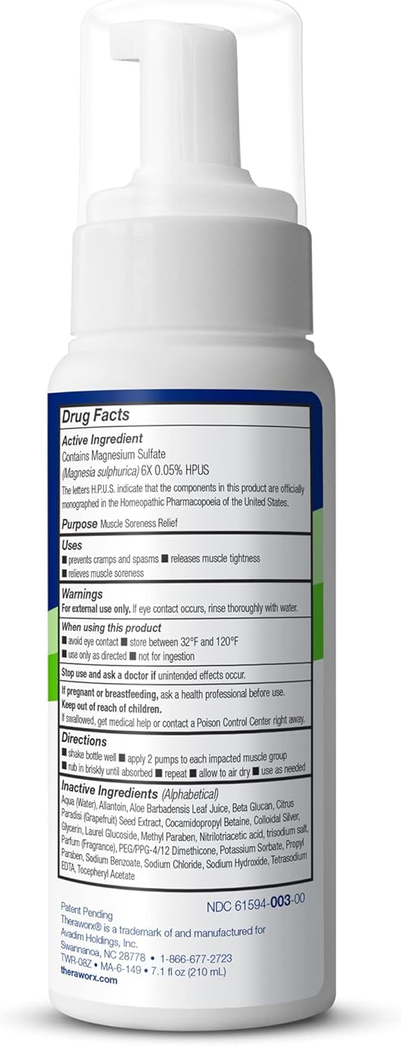 Theraworx Relief Foam (Pack of 2) Theraworx buy supplements canada