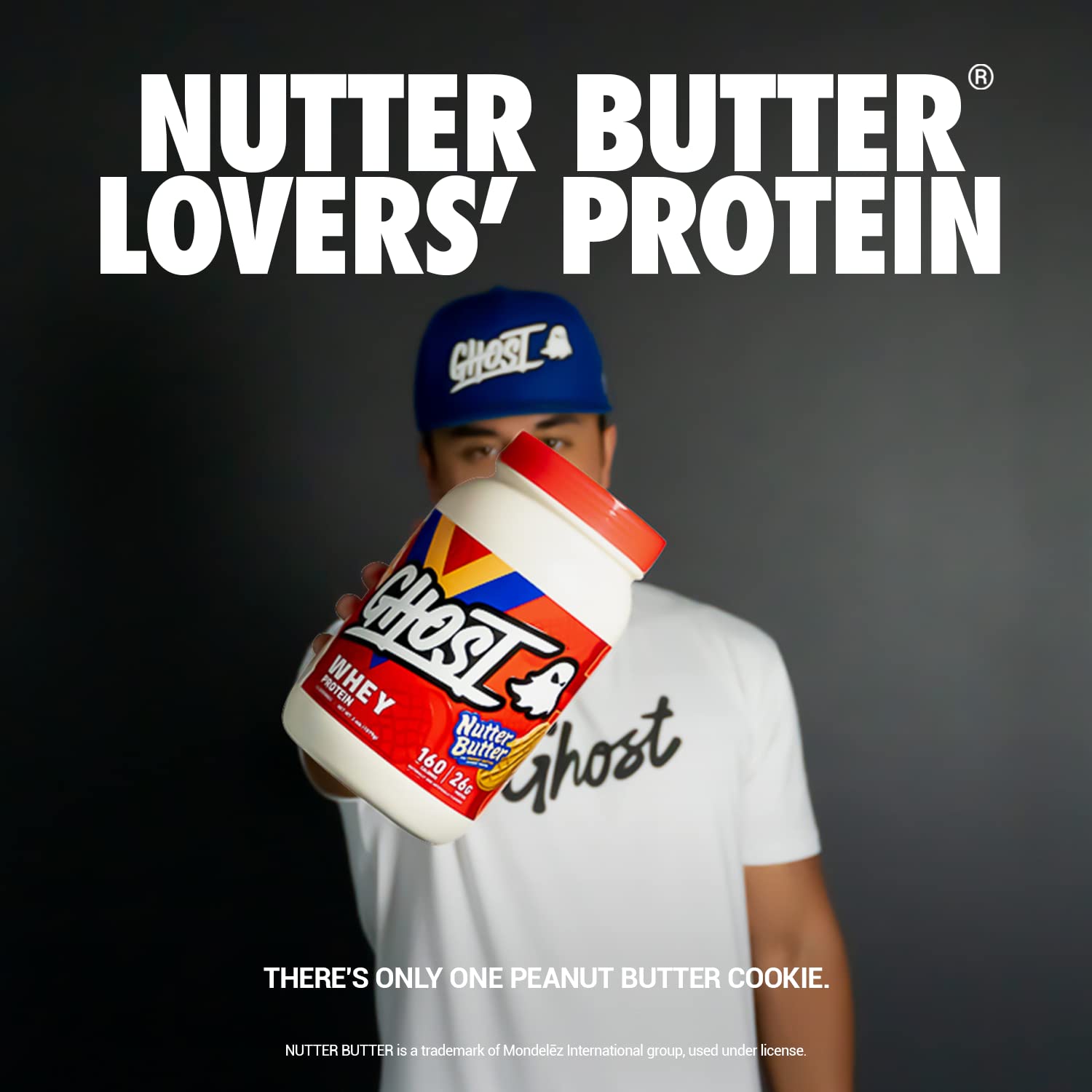 GHOST Whey Protein Powder, Nutter Butter - 2LB Tub, 26G of Protein - Peanut Butter GHOST buy supplements canada
