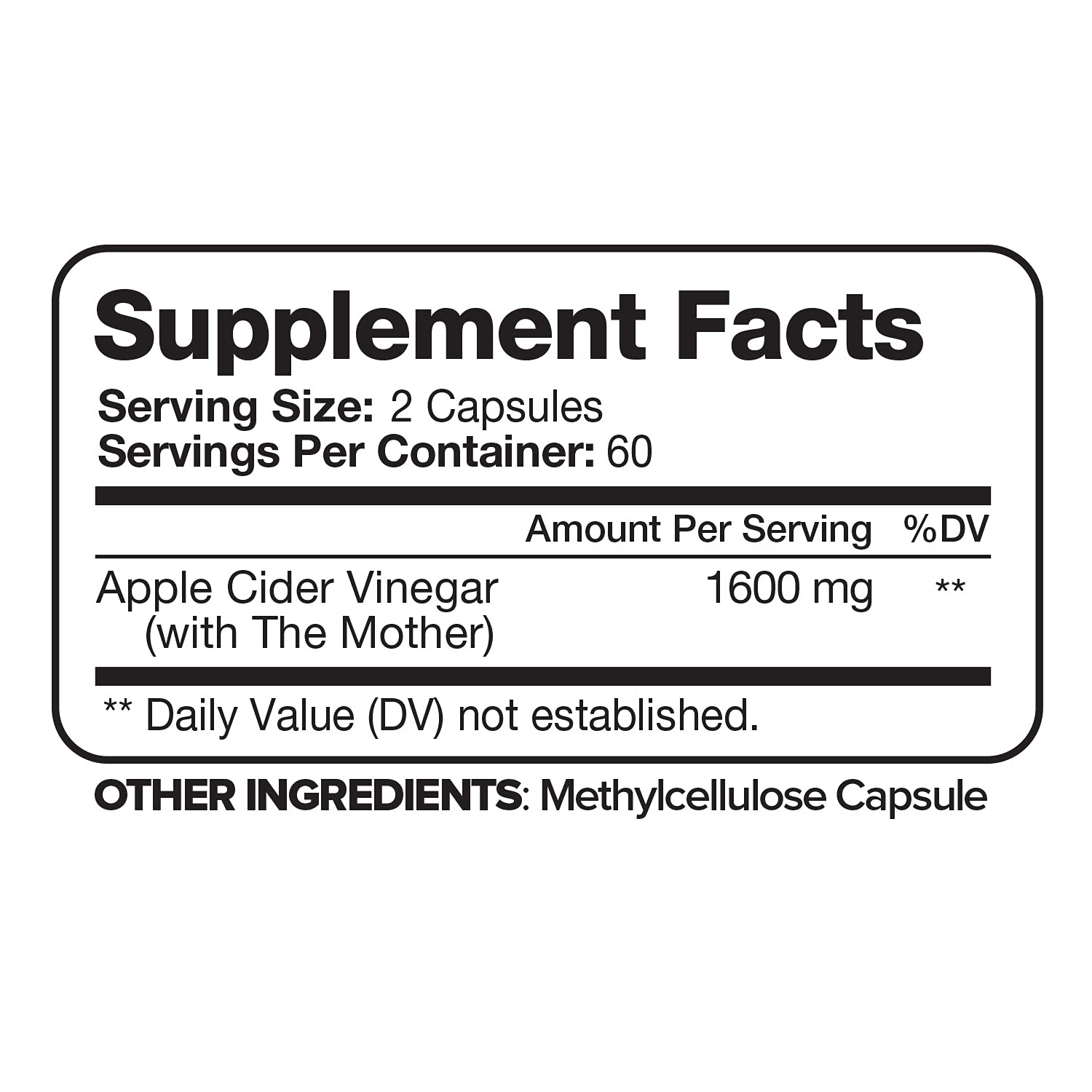 Nutrivein Apple Cider Vinegar Capsules with Mother - 1600mg - 120 Vegan Nutrivein buy supplements canada