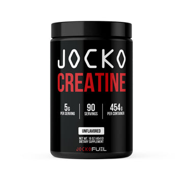 Jocko Fuel Creatine Monohydrate Powder - Creatine for Men & Women, Supplement for Athletic Performance & Muscle Health, 90 Servings 16 oz (Unflavored) (16 OZ JAR) Jocko Fuel buy supplements canada