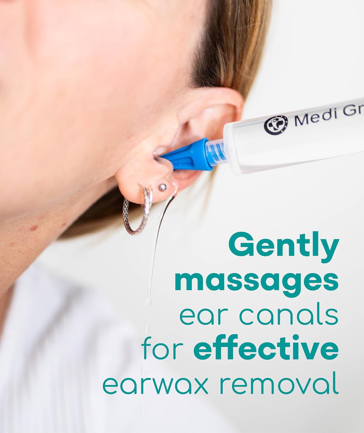 Medi Grade Ear Syringe Ear Wax Removal Kit with 3 Quad-stream Tips Medi Grade buy supplements canada