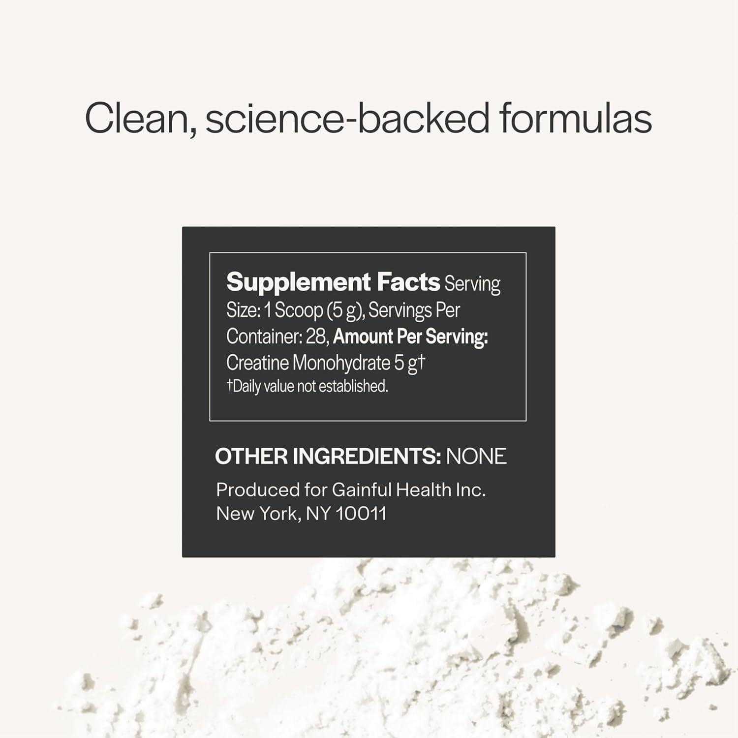 Gainful Creatine Powder, Post Workout Amino Acid Supplement, Muscle, Energy & Focus Support, 5g Creatine Monohydrate, Unflavored, 60 Servings Gainful buy supplements canada