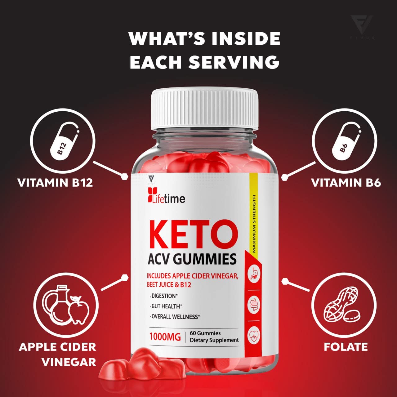 (3 Pack) Lifetime Keto Plus ACV Gummies Advanced Weight Loss AVC, Life Time Keto ACV Fyvus buy supplements canada