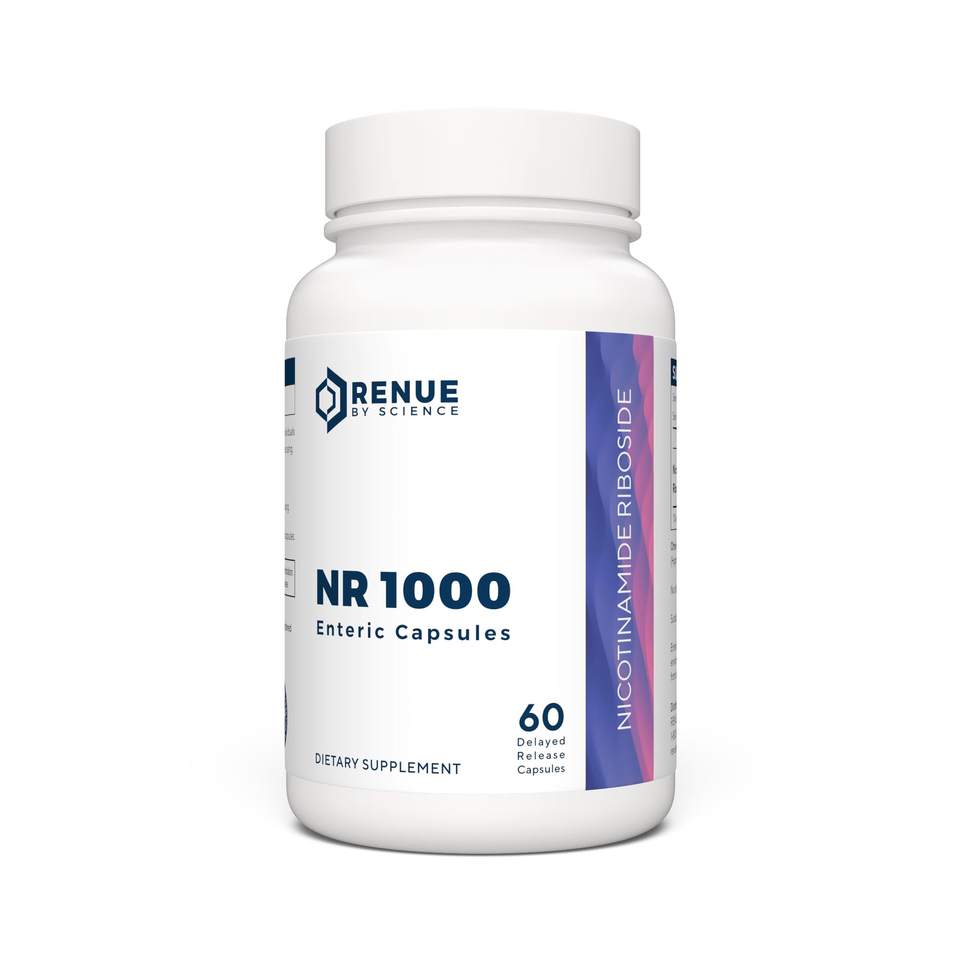 RENUE by Science Nicotinamide Riboside | High Strength NAD Supplement | 60 Nicotinamide Enteric-Coated Capsules - 1000mg Nicotinamide Riboside per Serving | Manufactured in The USA Third-Party Tested Renue By Science buy supplements canada