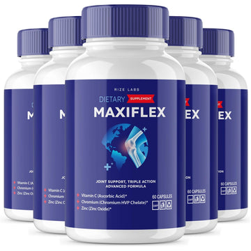 rize labs - Maxi Flex All Natural Suppplement, Capsules for Joint Support, Pills for Mobility and Flexibility, Advanced Formula Supplement, Triple Action (300 Capsules) rize labs buy supplements canada