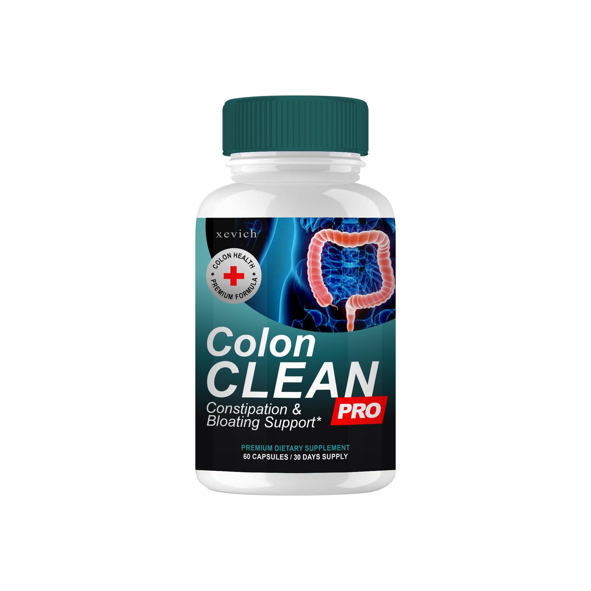 Xevich Colon Clean Pro - Colon Clean Pro Premium Dietary Supplement (Single, 60 Capsules) Xevich buy supplements canada