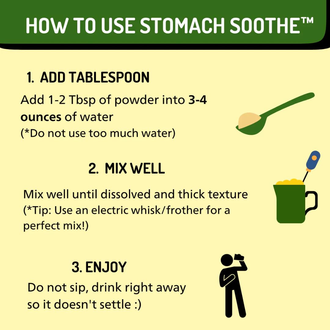 Stomach Soothe Soothe Naturals Acid Reflux Powder - L Glutamine for Gut Health, Acid Reflux Medicine, Leaky Gut Repair, Gut Lining Repair, Stomach Soothe buy supplements canada
