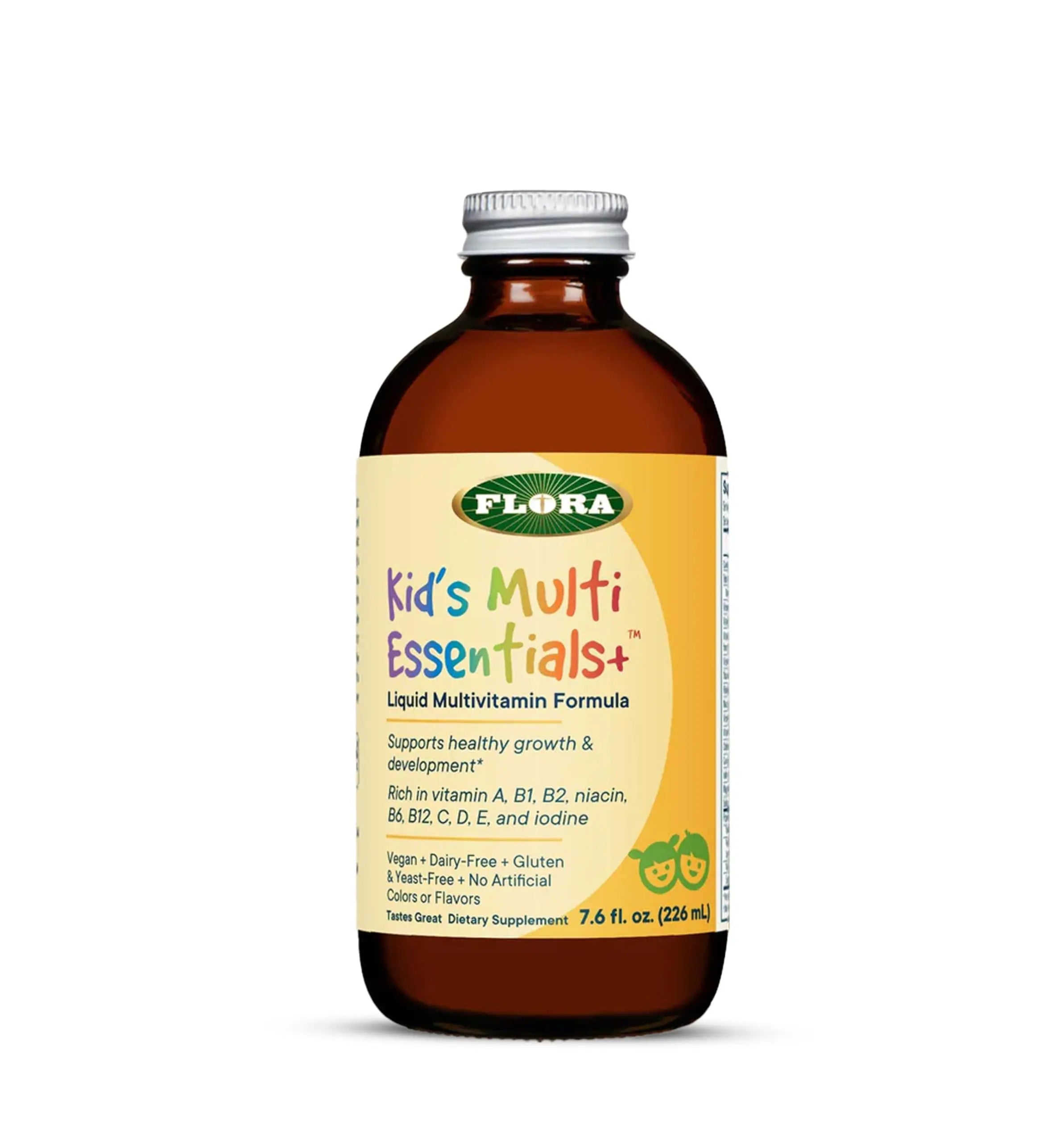 Flora - Kids Multi Essentials+, Liquid Multivitamin Formula, 13 Essential Vitamins & Minerals, 7.6 Fl Oz Flora buy supplements canada