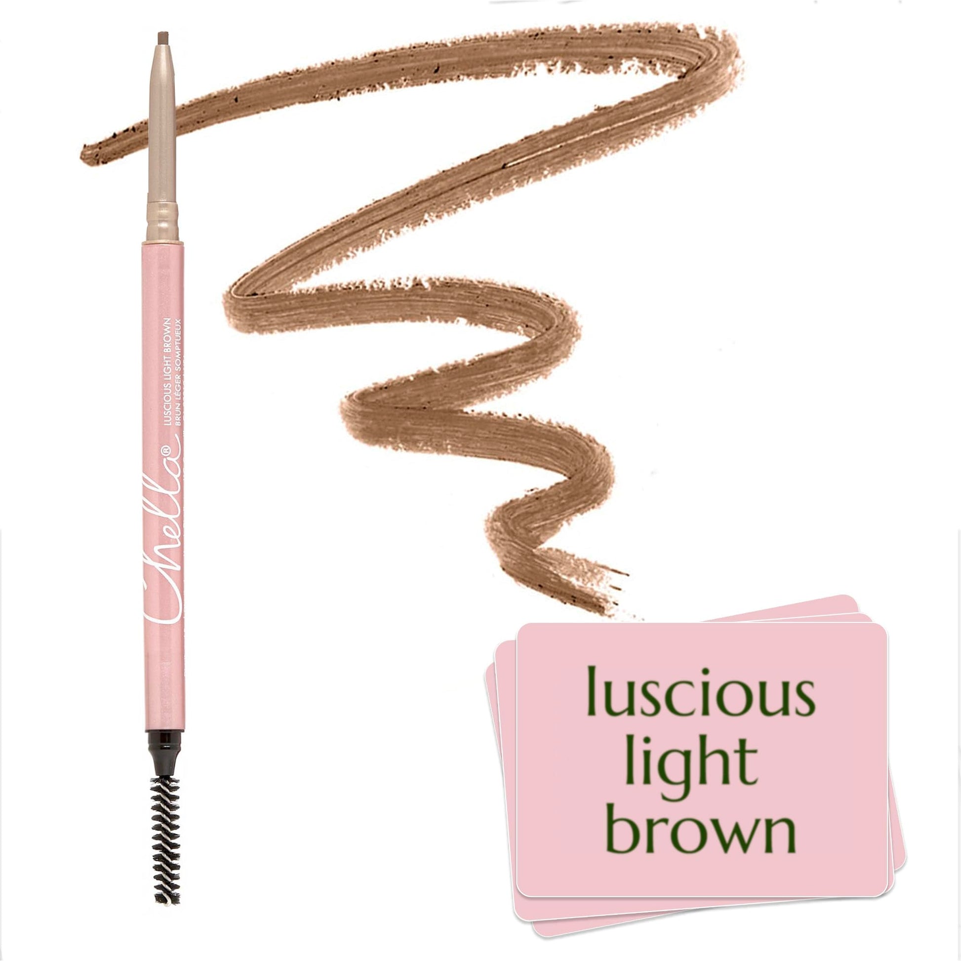 Chella Eyebrow Pencil – Easy-to-Use Brow Definer for Shaping, Filling & Blending – Long-Wear Light brown Eyebrow Pencils for Women with Precise Tip (Light Brown) Chella buy supplements canada