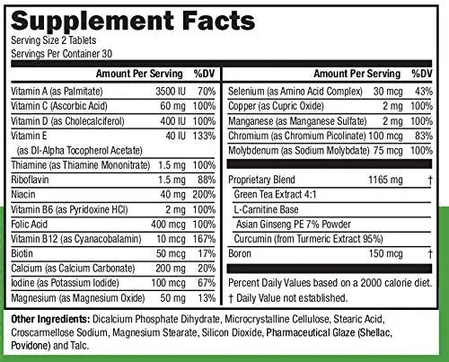 NeoVitin Multivitamin/Multimineral with Turmeric Root Extract, Asian Ginseng, Vitamin D3, Vitamin B6, Vitamin D, Calcium NeoVitin buy supplements canada